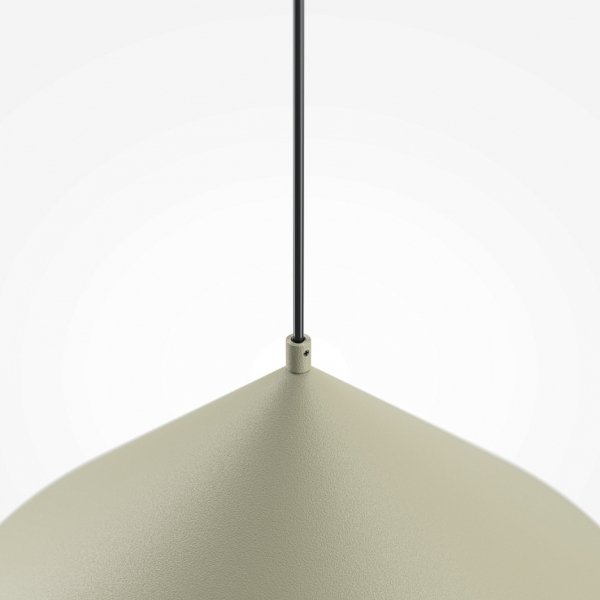 Nowoczesna Lampa Wisząca Basic Colors Maytoni MOD167PL-01BG Stożkowy Kształt Szara