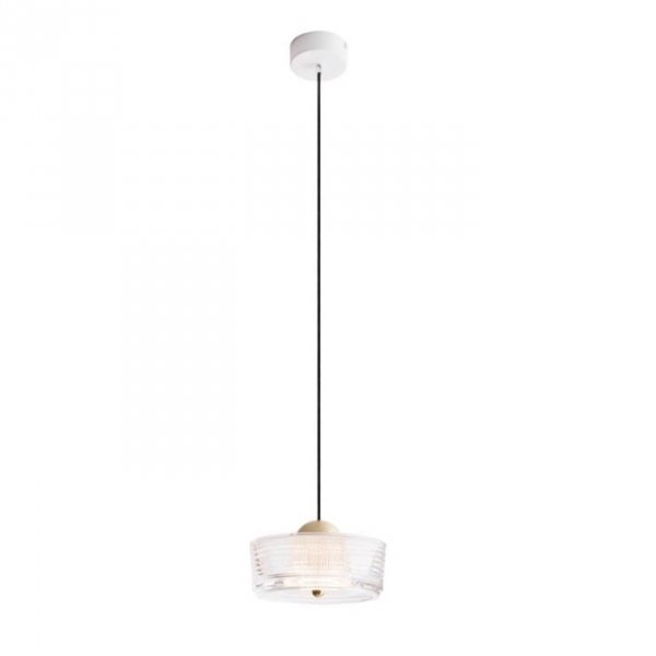 Nowoczesna Designerska Lampa Wisząca Złoty Element LIPARI P0542 MAXLIGHT