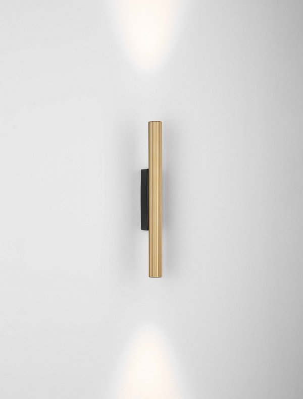Minimalistyczny Złoty Kinkiet Dekoracyjny Podświetlający Ścianę Luces Exclusivas VELASCO LE44922