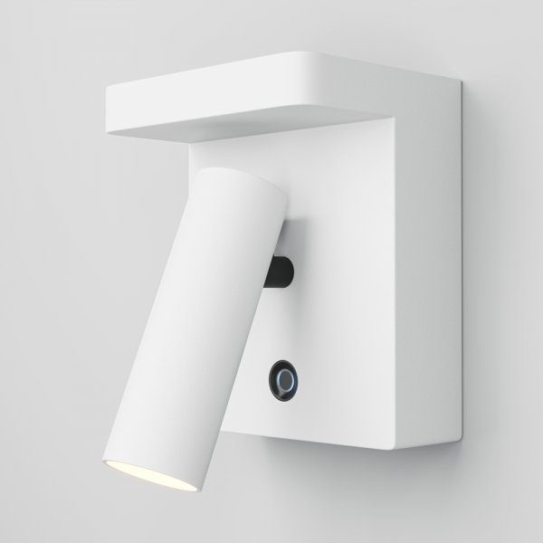 Lampa ścienna kinkiet nowoczesny regulowana tuba LED aluminium biały możliwość ściemniania Aron MAYTONI C179WL-L7W2.7K-DE