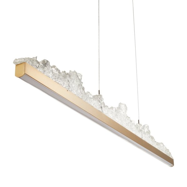 Dekoracyjna lampa wisząca listwa LED designerska MONTANA LONG ST-6490P/L Step Into Design salonowa nad stół