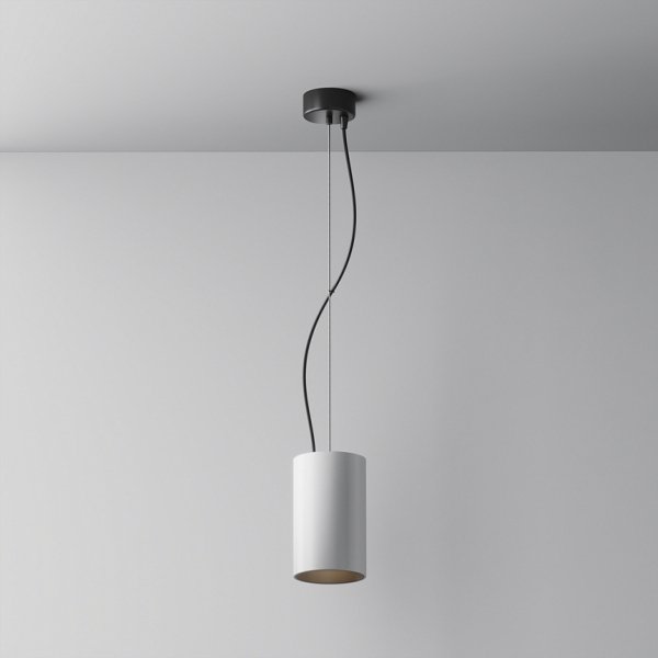 Nowoczesna Lampa Wisząca Tuba biała Efir Maytoni P089PL-25W3K-W