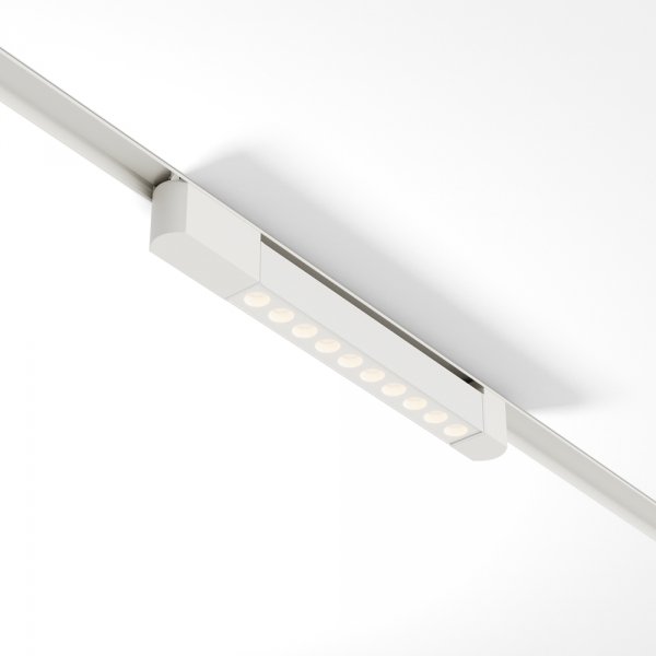 Ścieżka świetlna lampa szynowa LED prostokątna aluminium biała Points MAYTONI TR010-1-10W4K-M-W-DE