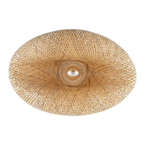 Naturalna Lampa Sufitowa Plafon Z Plecionego Bambusa W Stylu Boho HAVANA L 11172 Nowodvorski Lighting