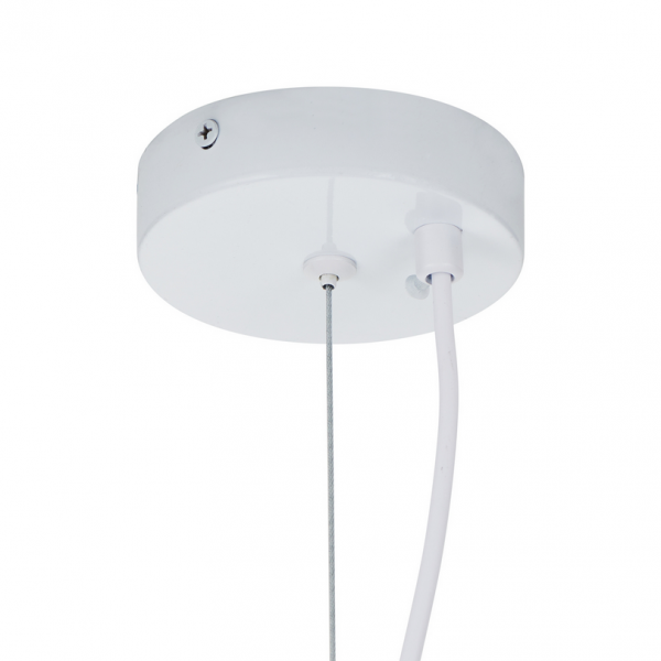 Dekoracyjna nowoczesna biała lampa wisząca designerski styl STONE DN426-400