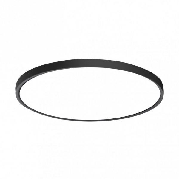 Czarna Lampa Sufitowa LED Plafon CALVI PLF-35263-480R-36W-BL ITALUX