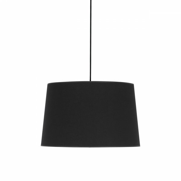 Klasyczna lampa wisząca z czarnym abażurem MAJA 1885 TK-Lighting