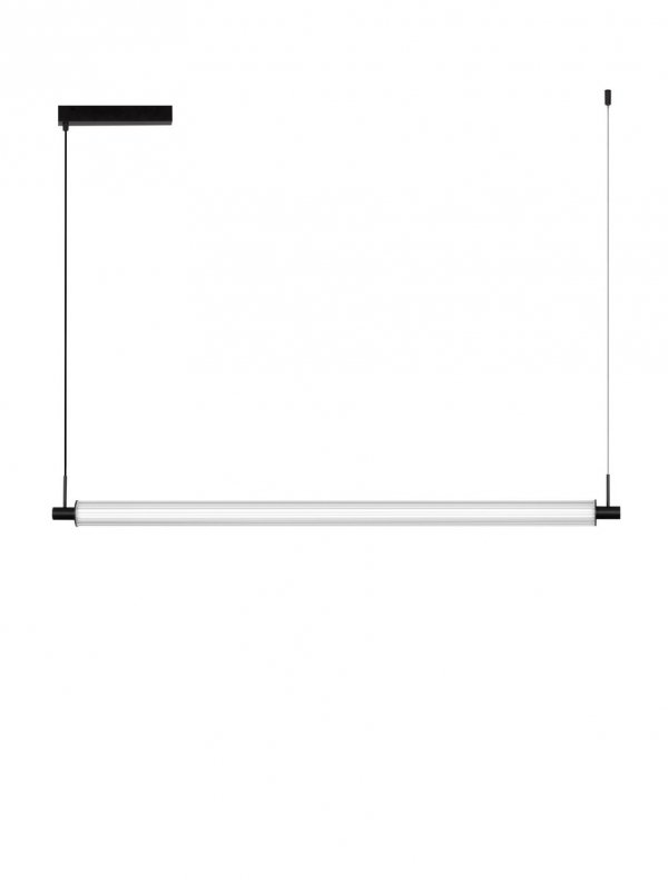 Nowoczesna lampa wisząca listwa szklana LED 27W 2700-3000 K nowoczesna jadalniana nad wyspę ARUCAS LE45879 Luces Exclusivas
