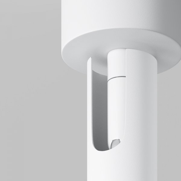 Lampa sufitowa plafon spot minimalistyczna klasyczna LED regulowa tuba aluminium biała Focus T MAYTONI C141CL-L300-6W3K-W
