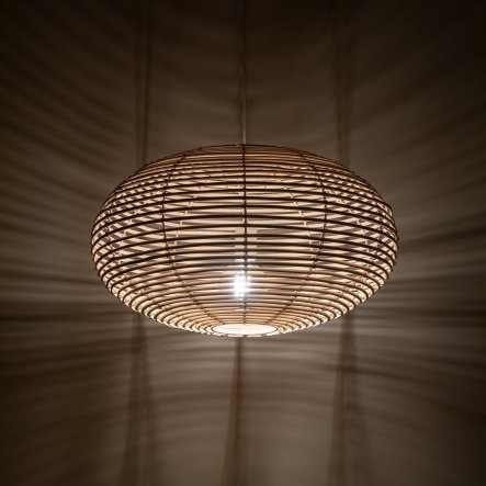 Naturalna Lampa Wisząca W Stylu Boho RATTAN M 11154 Nowodvorski Lighting 