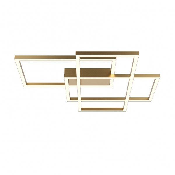 Nowoczesny Plafon Geometryczny LED MAYTONI RIDA MOD015CL-L80GK