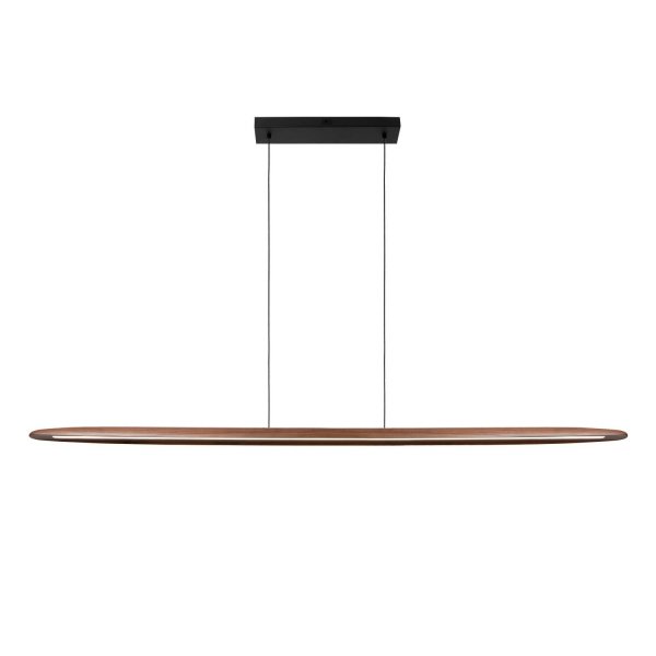 Lampa wisząca LED listwa drewniana klasyczna minimalistyczna nowoczesna LANGHOLT 01402/28/72 Lucide