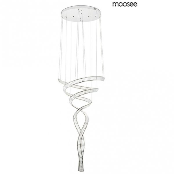 Kryształowa Lampa Wisząca Glamour LED Nowoczesna WAVE MSE1501100194 MOOSEE