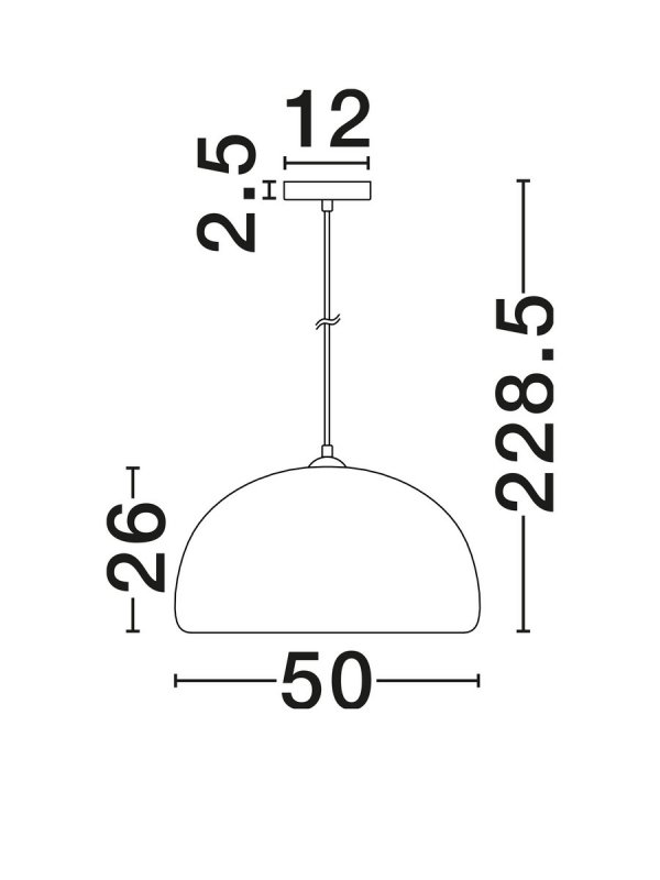 Nowoczesna lampa wisząca z żywicy półokrągły klosz biała minimalistyczna uniwersalna japandi Luces Exclusivas