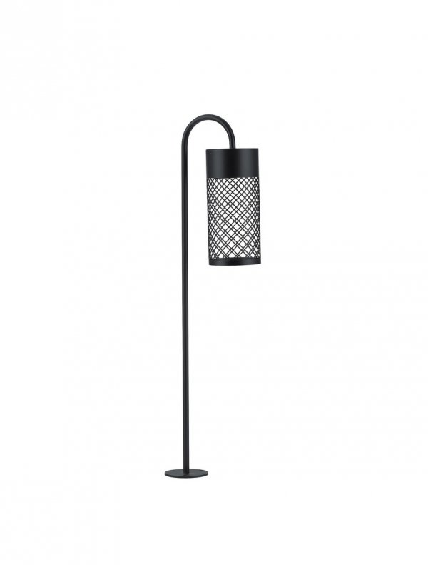 Minimalistyczny słupek ogrodowy uniwersalny LED aluminiowy czarny tuba IP65 DONZUELA LE75147 Luces Exclusivas