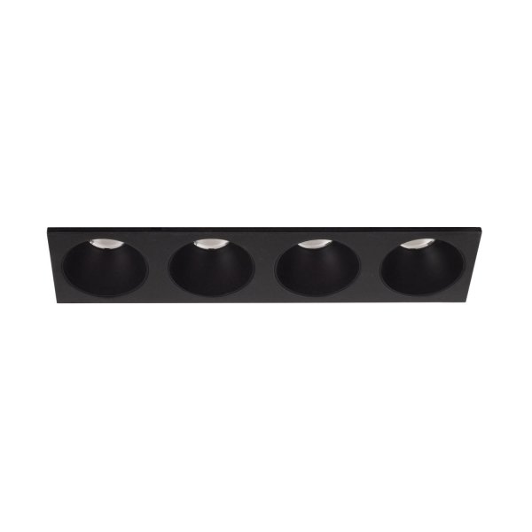 Moduł Led czarny aluminiowy 4 źródła światła nowoczesny Modular HM180 4L MAXLIGHT 