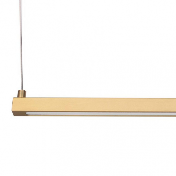Nowoczesna lampa wisząca złota LED BEAM-120 złoty ST-8960-L120