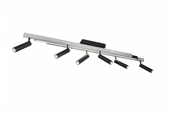 Nowoczesna Lampa Sufitowa ZENO 648310705Trio Spot Reflektor Srebrna