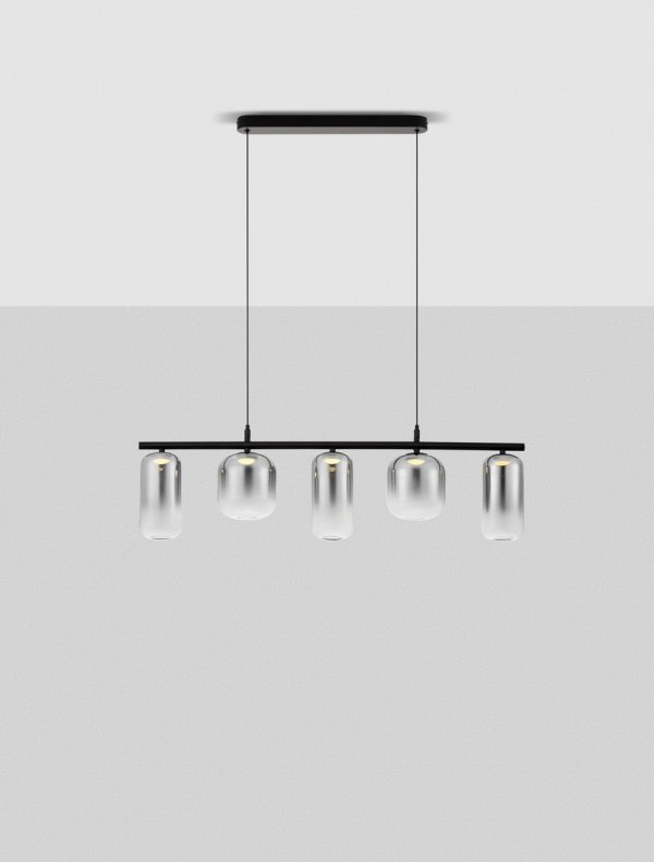 Nowoczesna dekoracyjna lampa wisząca LED szklane kosze ANUCO LE44612 Luces Exclusivas