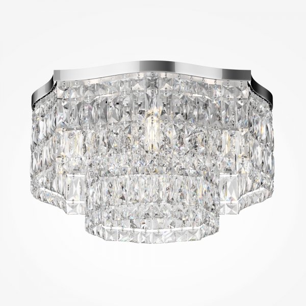 KRYSZTAŁOWY PLAFON SUFITOWY GLAMOUR MAYTONI DUNE DIA005CL-06CH 