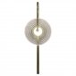 Dekoracyjny nowoczesny kinkiet w stylu art deco szklany klosz PLATO LED CCT LP-0301/1W TR Light Prestige 