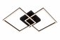 Nowoczesny plafon lampa sufitowa LED czarna uniwersalna minimalistyczna geometryczna kwadraty ARIANNE 53103/22/30 Lucide 