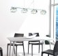 LAMPA SUFITOWA WISZĄCA AZZARDO RUBIC 4 AZ0493 