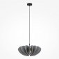 Lampa wisząca designerska nowoczesna aluminium czarna nad stół do jadalni do salonu ozdobna Cambio MAYTONI MOD398PL-01GR1 