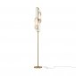 ZŁOTA Lampa Podłogowa w Stylu Art Deco MARMO MOD099FL-02G MAYTONI Lampa Stojąca Glamour 