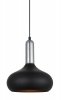 NOWOCZESNA LAMPA WISZĄCA QUESMO ITALUX MDM-3029/1 BK+CR 