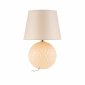 Abażurowa Lampka Stołowa Ecru-Beżowa SANTANA 5591 TK-Lighting 