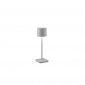 Lampka Stołowa Przenośna Akumulatorowa Szara LED FERNANDEZ R54096177 RL 