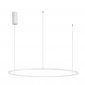 Lampa Sufitowa Biała Wisząca LED TOLUCA LE42785 LUCES EXCLUSIVAS 