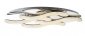 PLAFON SUFITOWY GLOBO NABRO 67833-48 SREBRNY 