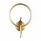 Designerski Złoty Kinkiet Ścienny LED AMICI RING ST-B3607 gold 