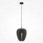 Lampa wisząca designerska nowoczesna aluminium czarna nad stół do jadalni do salonu ozdobna Cambio MAYTONI MOD398PL-01GR 