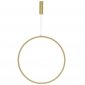 Złota Lampa Wisząca Ring Okrąg Złoty AUTLAN LE42776 LUCES EXCLUSIVAS 