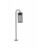 Minimalistyczny słupek ogrodowy uniwersalny LED aluminiowy czarny tuba IP65 Luces Exclusivas 
