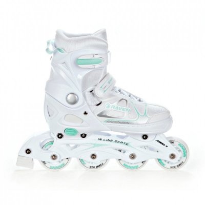 Rolki Raven Spirit (white/mint)