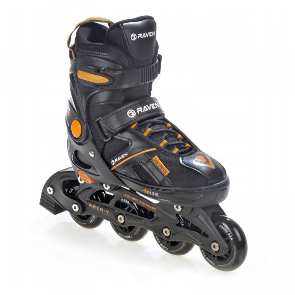 Rolki Raven Pulse (black/orange)
