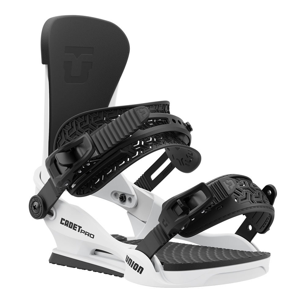 スノーボード バインディング 23-24 UNION CADET S WHITE Union Cadet PRO White 2024 - wiązania snowboardowe M (37