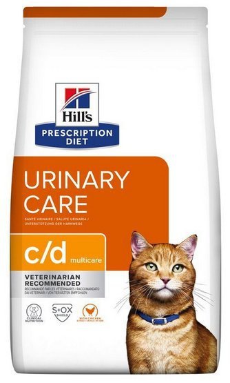 Hill&#039;s Prescription Diet c/d Feline z Kurczakiem 1,5kg