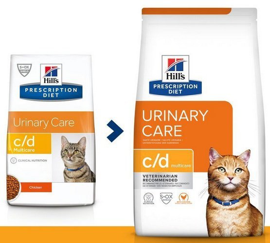 Hill&#039;s Prescription Diet c/d Feline z Kurczakiem 1,5kg