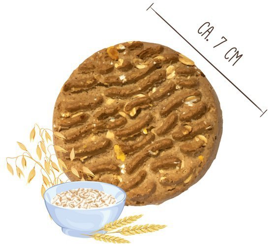 Sammy&#039;s Muesli Taler Ciasteczka 1kg