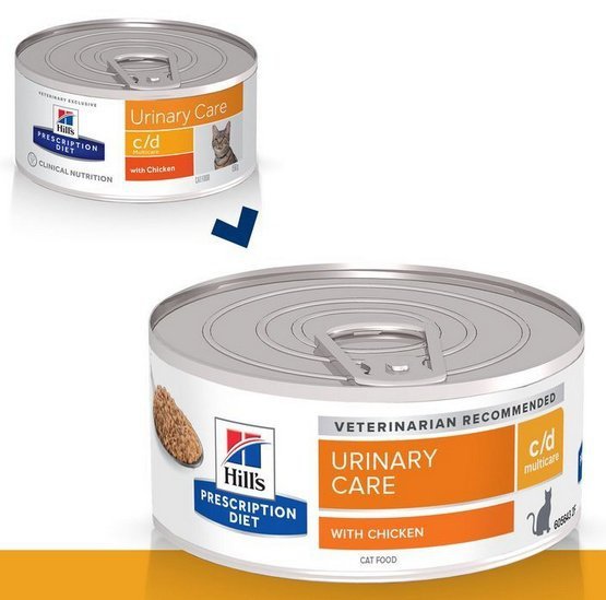 Hill&#039;s Prescription Diet c/d Feline z Kurczakiem pasztet puszka 156g