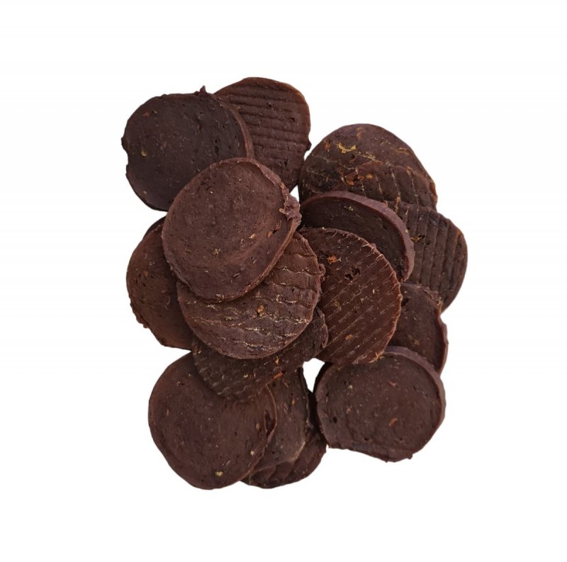 SMACZAKI Cienkie Chipsy z Wołowiną z Warzywami 250g
