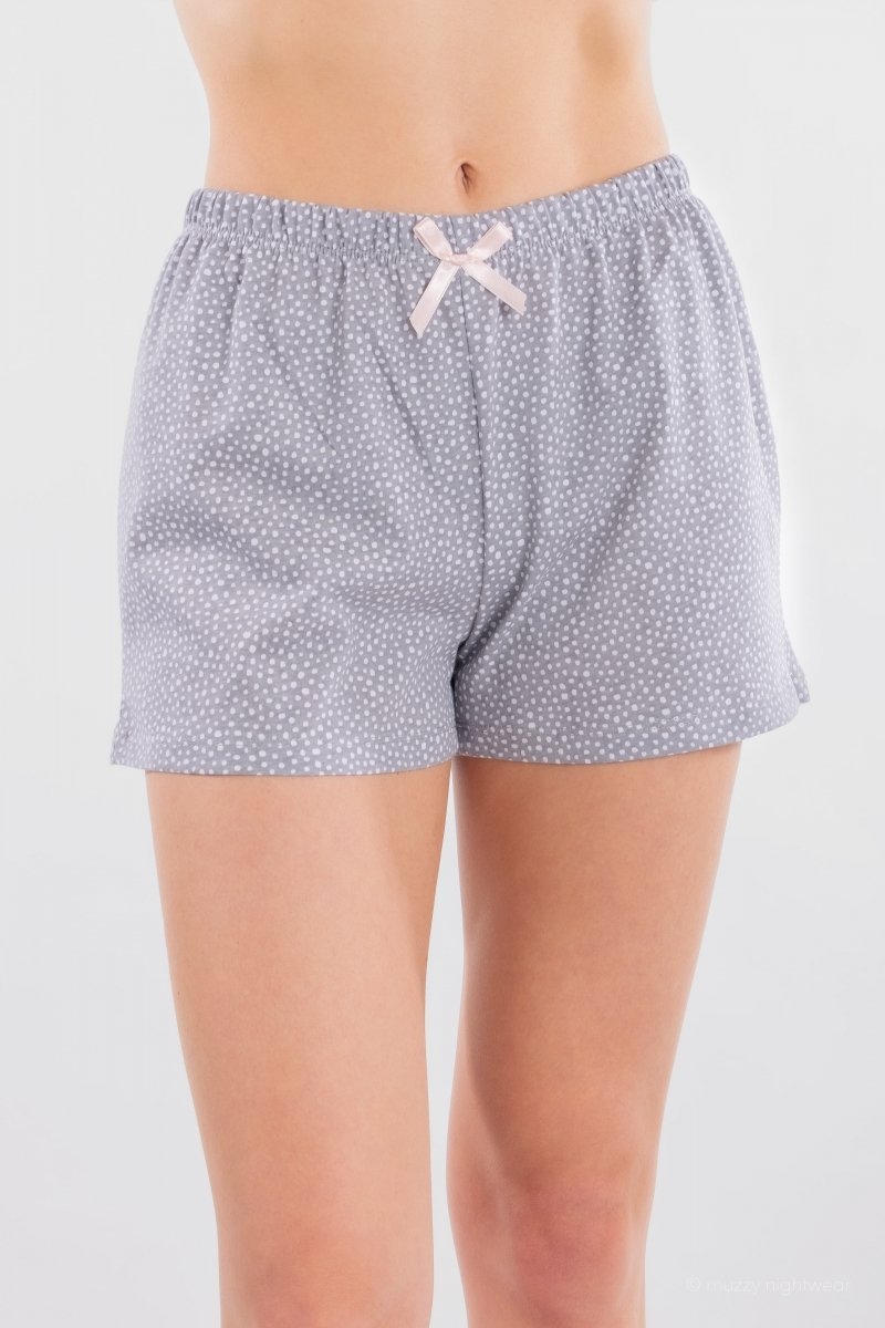 MUZZY Piżama damska spodenki KRÓLICZEK R: