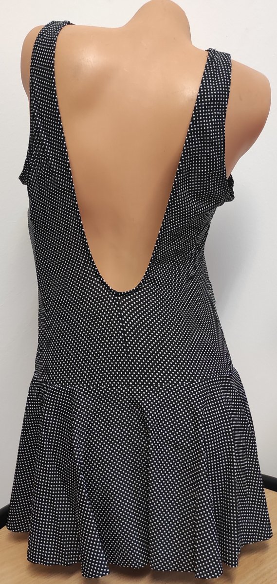 Kostium jednoczęściowy - sukienka Czarna R: