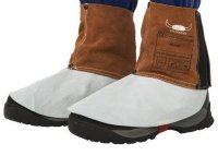 WELDAS - Lava Brown™ skórzany nastopnik spawalniczy z dwoiny bydlęcej (para), 15 cm dł. 
