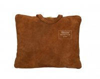 WELDAS - 44-7925 Lava Brown™ poduszka spawalnicza; dwoinowa, brązowa skóra wołowa, rozmiar: 39 x 33 x 3 cm. 